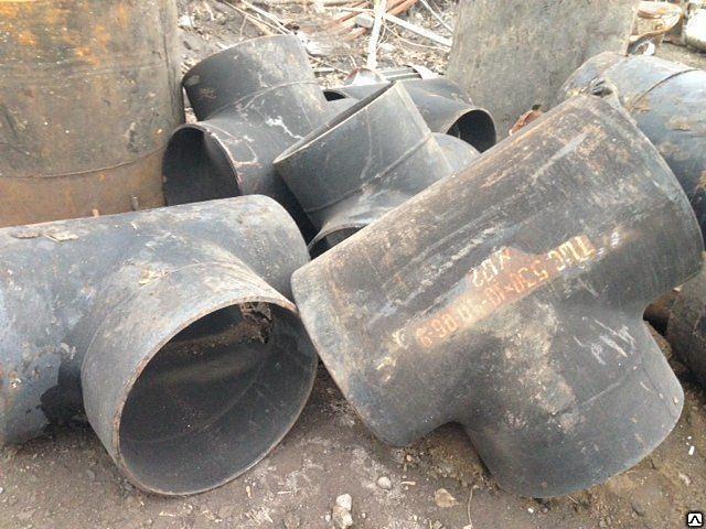 Тройник равнопроходный Ду720 ГОСТ 17376-2001 для труб фото 1