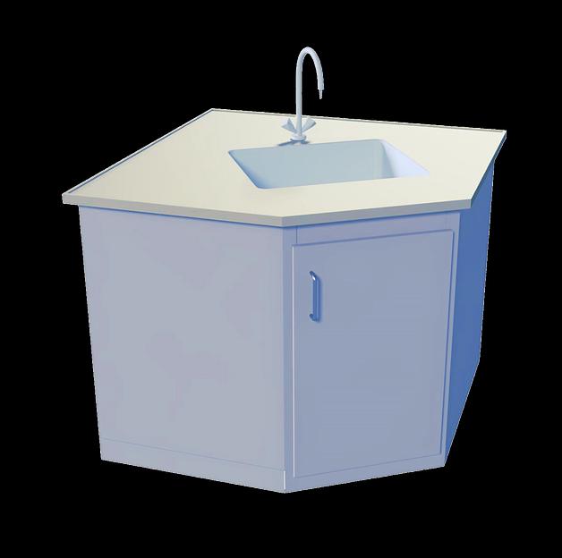 Стол-мойка угловой Спектромарт СМУ фото 1