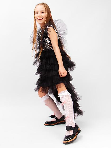 Гольфы для девочки Соль&Перец белый, арт.SP902-2 (2 шт) ОПТ фото 2