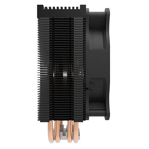 Кулер для процессора darkFlash DarkAir PRO, 1х120мм, 800~1600rpm, 4-pin, Al+Cu, черный/ARGB, 68CFM, 29дБ, 4-PIPE, TDP 150Вт, INTEL 1200/115x/775, AMD AM5/AM4/AM3(+)/AM2(+) (DF-DAIR-PRO) фото 3