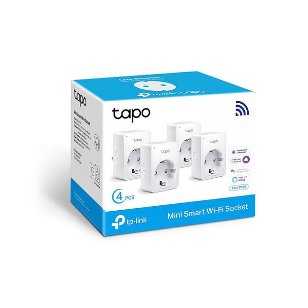 Умная розетка TP-Link Tapo P100(4-pack) фото 2