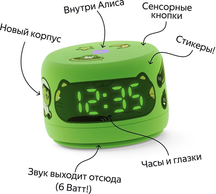 Яндекс Станция Лайт 2 Зеленый (YNDX-00026VIO) фото 2