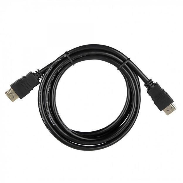 Кабель ACD Кабель ACD-DHHM2-18B |ACD-DHHM2-18B| HDMI 2.0, Golden Plated,19m/19m, Черный, 1.8м, (742231) фото 1