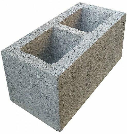 Стеновой блок стандартный 390х190х190 мм фото 1