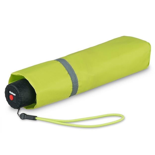 Зонт Knirps детский механический X.050 Rookie Manual LIME REFLECTIVE 95 6050 6802 фото 2