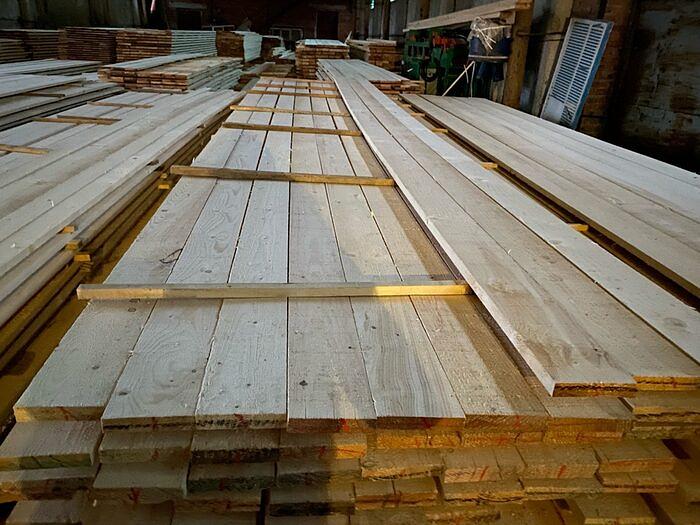 Доска строительная 25х180х6000 мм, ель фото 1