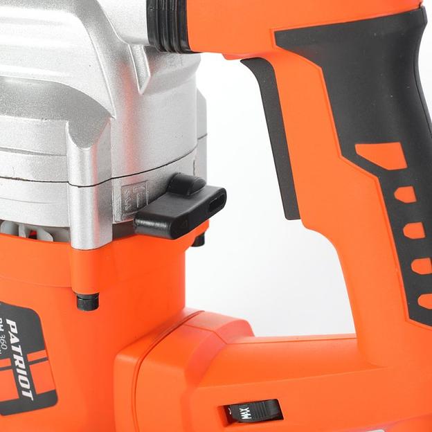 Перфоратор Patriot RH 360 патрон:SDS-plus уд.:5Дж 1300Вт (кейс в комплекте) фото 7