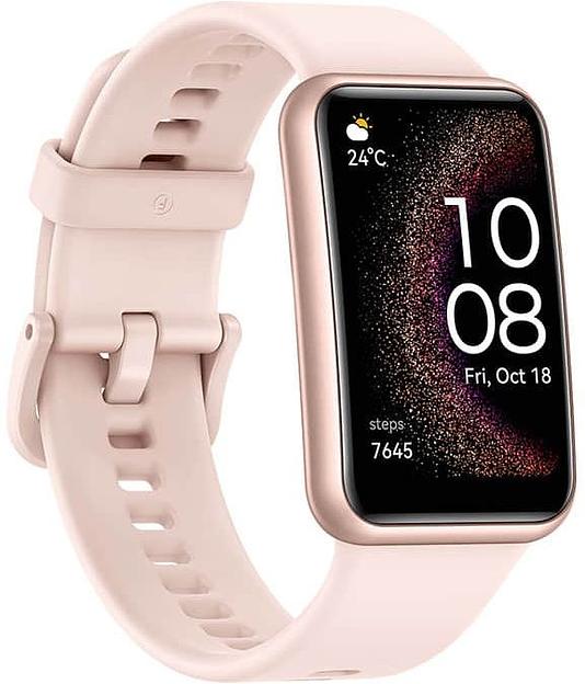 Часы Huawei Watch FIT SE Stia-B39 Nebula Pink Silicone Strap фото 6