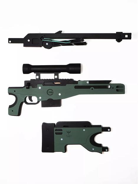 Резинкострел «Винтовка AWP» в подарочной упаковке фото 4