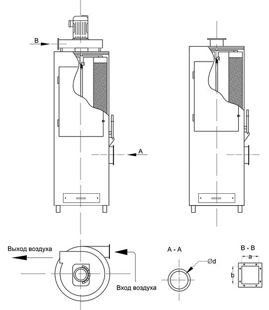 Пылеулавливающий агрегат РПА(В)-4000 фото 2