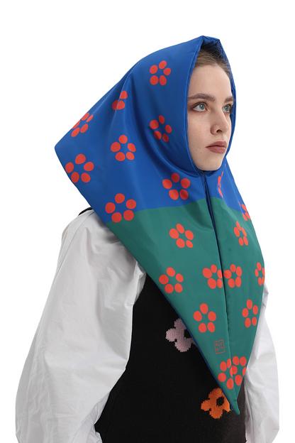 Утеплённая косынка «Танец. Вид сверху» фото 8