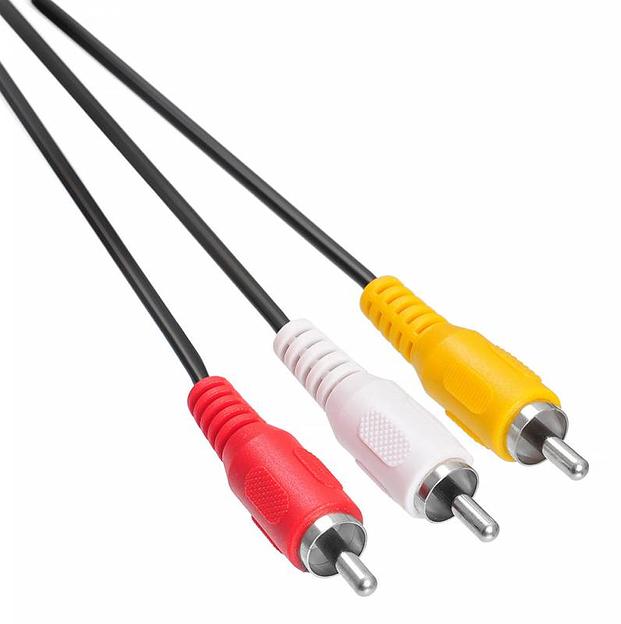 Кабель соединительный аудио-видео Buro 3хRCA (m)/3хRCA (m) 5м. черный (BAAC027-5) фото 3