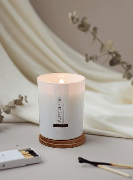 Свеча ароматическая Aesthete home «Sweet Cherry» 250 мл ОПТ фото 1