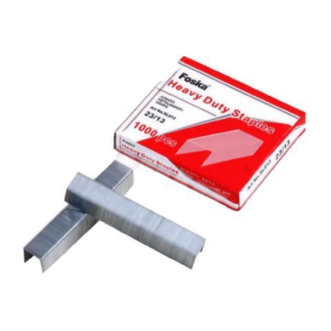 Скобы для степлера №23/13, 1000шт Foska фото 1
