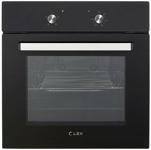 Духовой шкаф Электрический Lex EDM 040 BL черный фото 1
