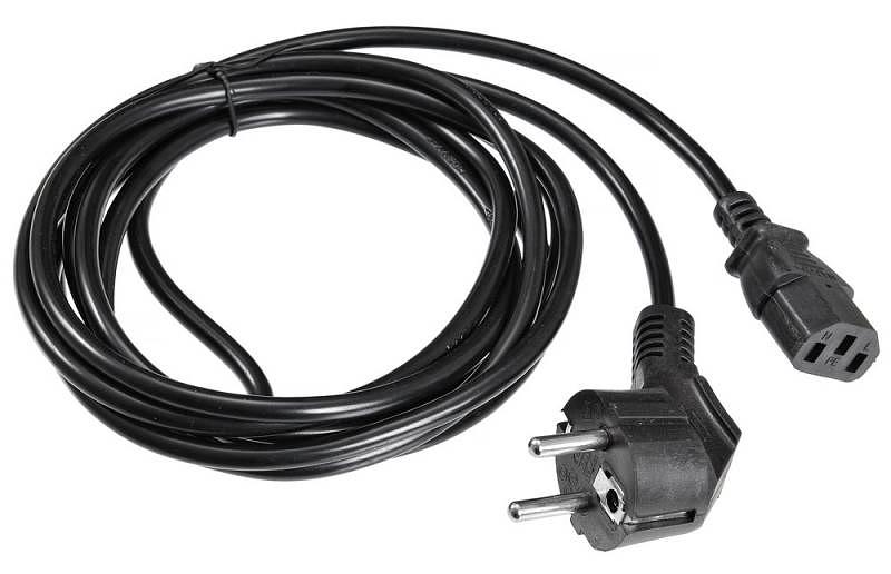 Кабель Buro AN23-1000-3 IEC C13 Евровилка 3м фото 1