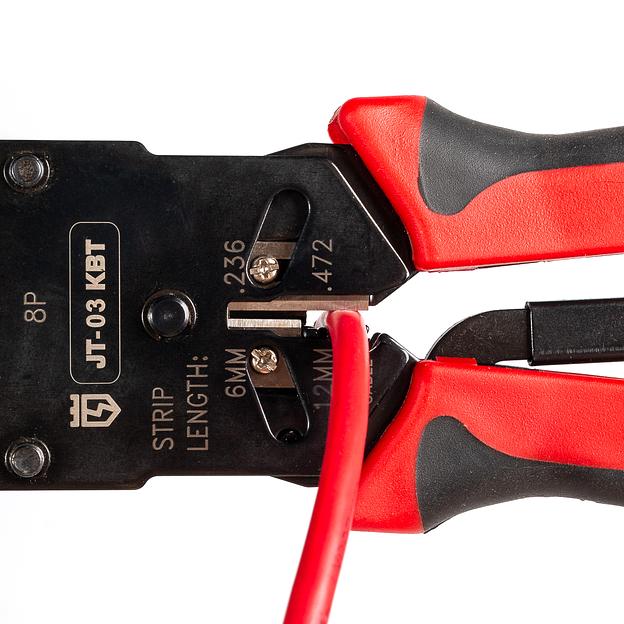 Пресс-клещи для RJ разъемов JT-03 серия ПРОФИ фото 6