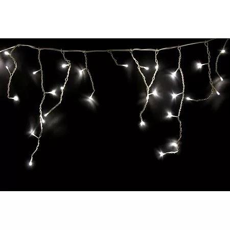 Neon-night 255-026 Гирлянда Айсикл (бахрома) светодиодный, 1,8 х 0,5 м, белый провод, 220В, диоды белые [255-025] фото 1