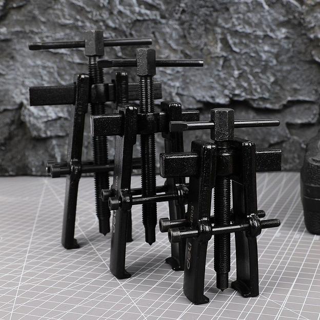 Съемники Deli Съемник подшипников двухзахватный с регулируемым зажимом Deli DL-E104 100мм, сталь 45# фото 4