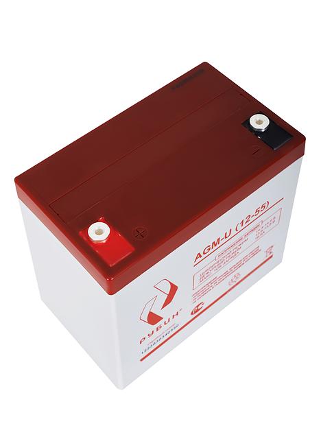 Аккумуляторная батарея Рубин 12V 55Ah AGM 15.7 кг опт фото 5