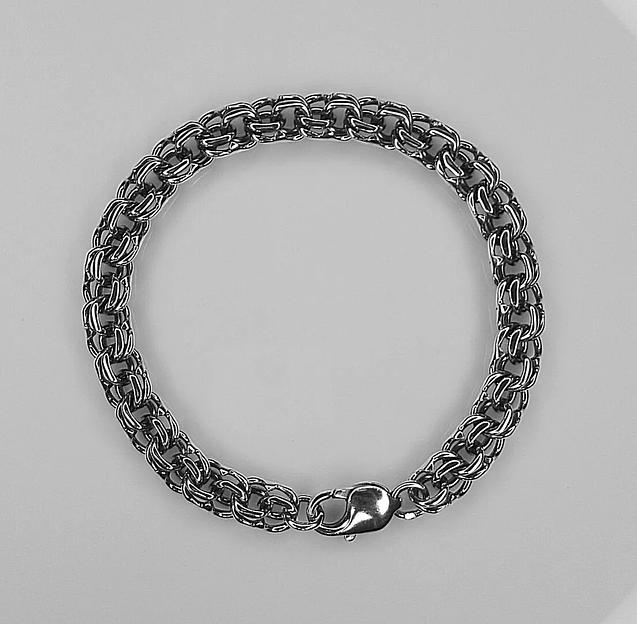 Silver Moon Браслет «Бисмарк», черненый, серебро 925 фото 2