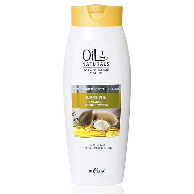 Белита шампунь с маслами арганы и жожоба укрепление и восстановление 430мл фото 1