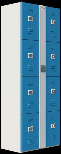 Автоматические шкафы-локеры для учебных заведений и предприятий серии «LP-8M» фото 1