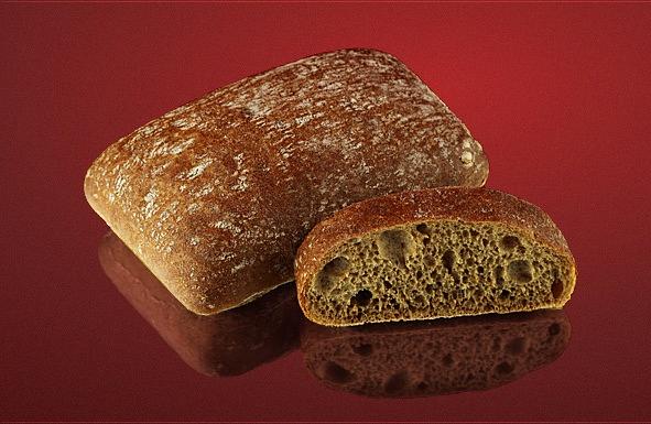 Хлеб «Чиабатта» темная 265 г опт фото 1