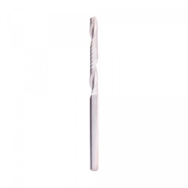 Y98.03.025.50.03R Фреза спиральная DELTA TOOLS VHM D=S=3 I=25 L=50 RH Z1(позитив) фото 1