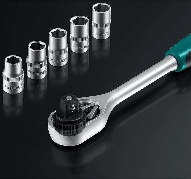 KRAFTOOL X-Drive 94, 94 предм., (1/2″+1/4″), универсальный набор инструмента (27883-H95) фото 6