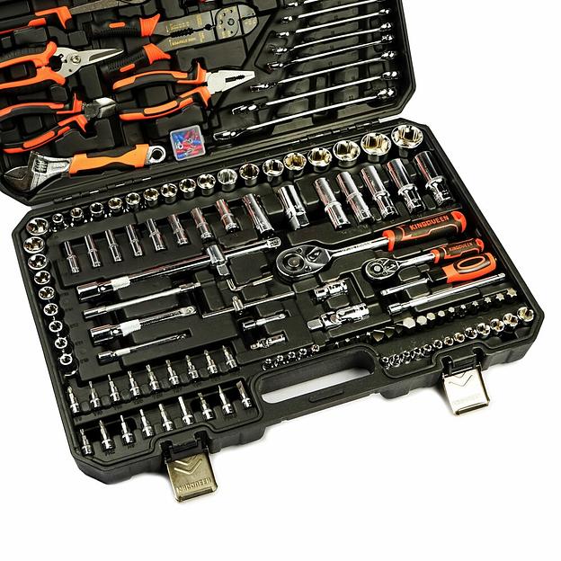 Набор инструментов KINGQUEEN 160 Предметов WIB-90003-24 фото 7