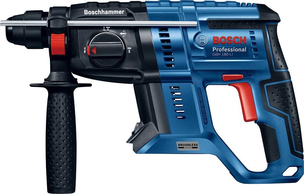 Перфоратор Bosch GBH 180-LI BL патрон:SDS-plus уд.:2Дж аккум. фото 5