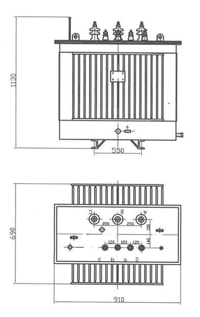Масляный трансформатор ТМГ-160/10(6)-0,4 кВ ОПТ фото 4