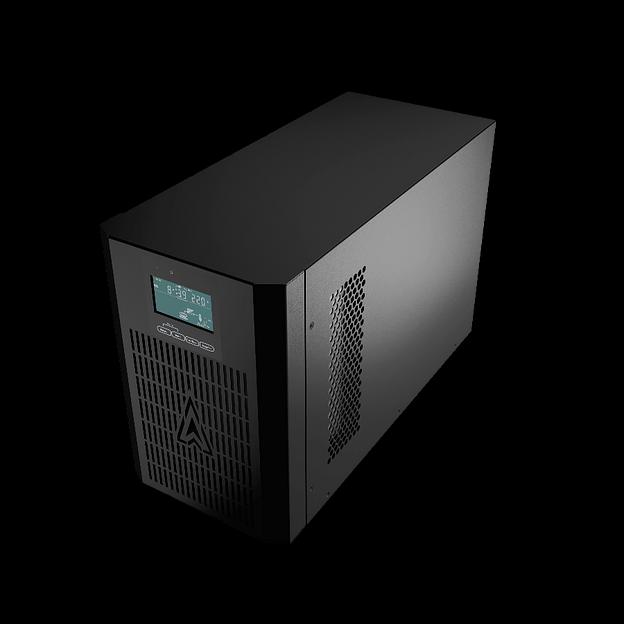 Импульс ФОРА 3000 ~230В, 3000ВА/3000 Вт, LCD+LED, EPO, RS-232, SmartSlot, USB, АКБ 6х9Ач, SCHUKO*4 {FF30201} фото 2