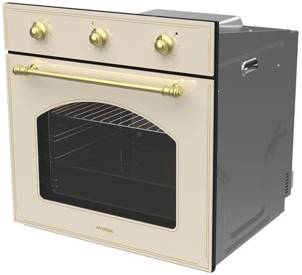 Духовой шкаф Электрический Hyundai HEO 6634 BE бежевый фото 2