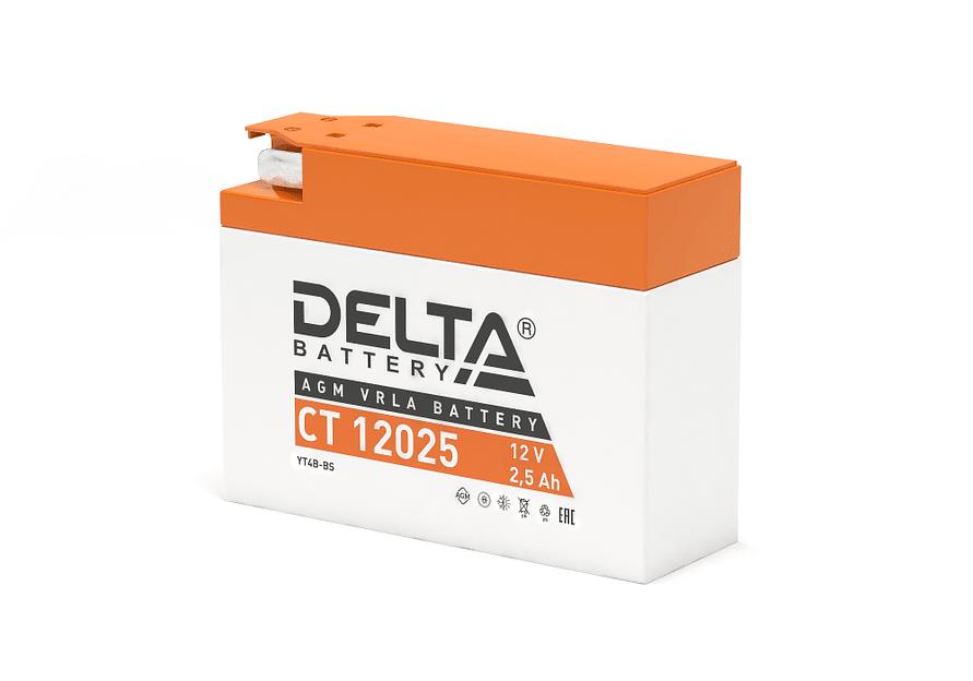 Аккумуляторная батарея DELTA BATTERY CT 12025 фото 2