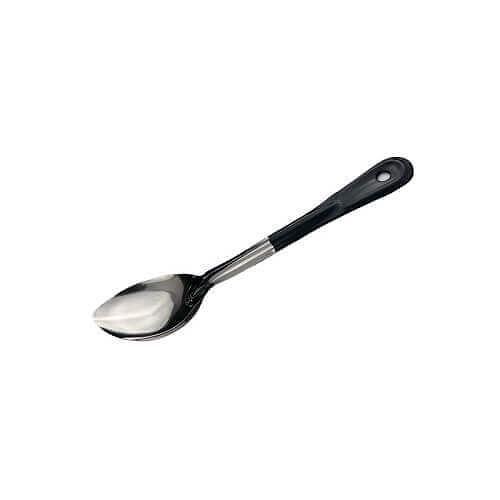 Ложка гарнирная L ручки 19 см. нерж. черная ручка MGsteel /1/12/144/ фото 1