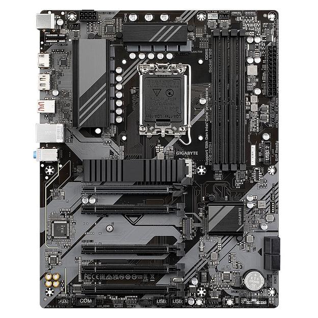 Материнская плата GIGABYTE B760 DS3H, LGA1700, B760, 4*DDR5, DP+HDMI, 4 SATA 6 Гб/с, M2, Audio, Gb LAN, USB 3.2, USB 2.0, Type-C, COM*1 port, ATX (B760 DS3H) фото 2