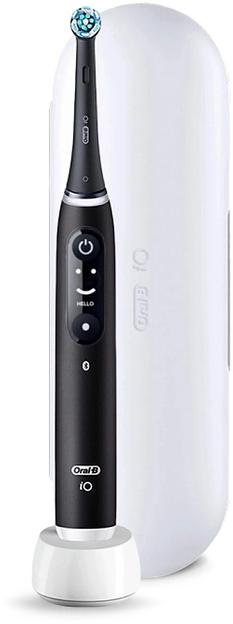 Зубная щетка электрическая Oral-B iO_S6_Black Lava_Ultimate Clean черный фото 2
