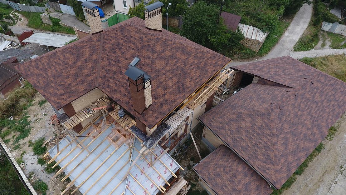 Гибкая черепица Döcke PIE Premium «Цюрих» кофе опт фото 10