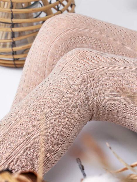 Колготки для девочки Соль&Перец бежевый, арт.SP127 ОПТ фото 2