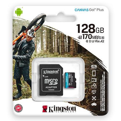 Карта памяти microSD 128GB Kingston SDCG3/128GB фото 1