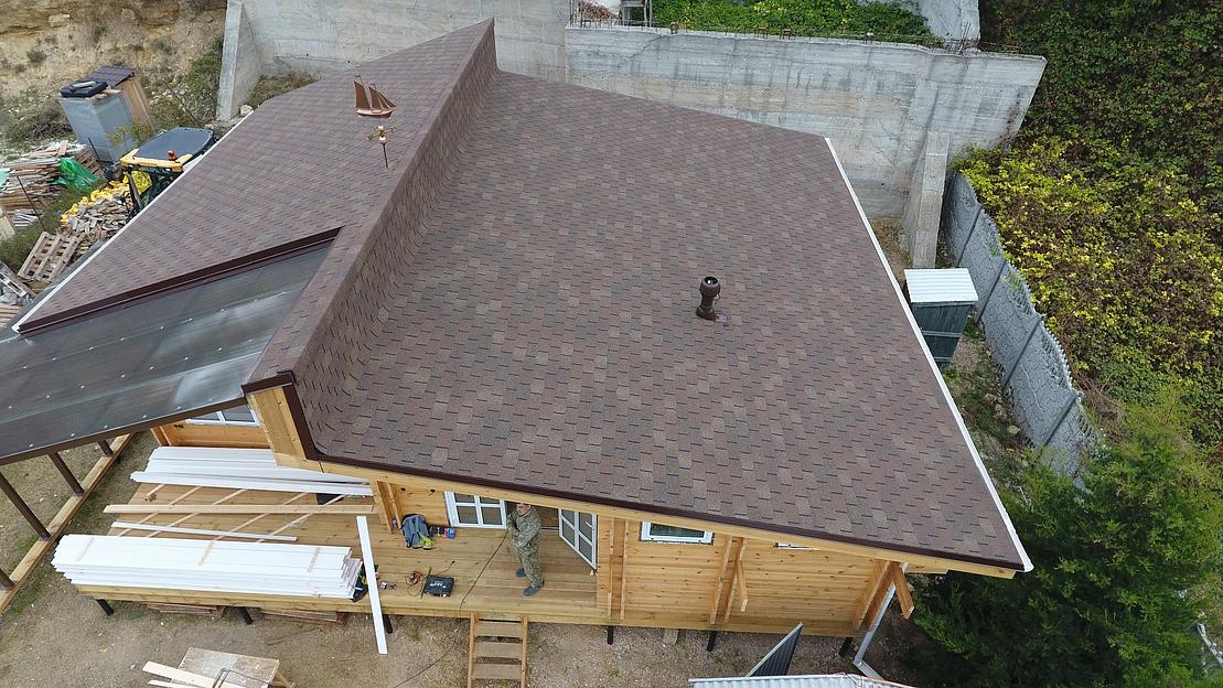 Гибкая черепица Döcke PIE Premium «Цюрих» арахис опт фото 4