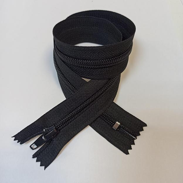 Молния спираль №7 50см обувная формованная Черный фото 1