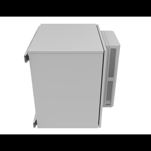 Шкаф уличный всепогодный 15U глубина 600мм (предустановленный кондиционер 500Вт) фото 4