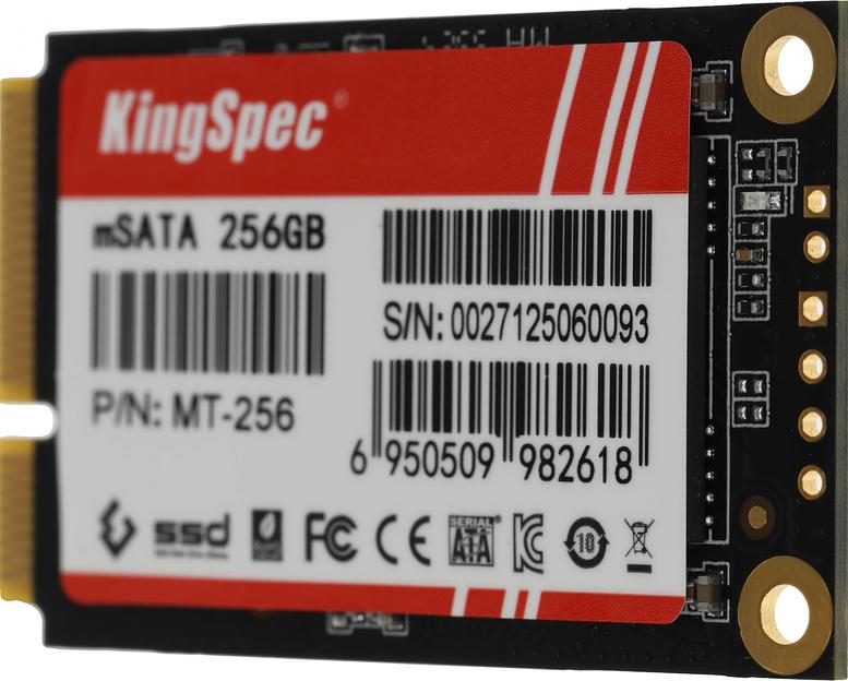 Накопитель SSD Kingspec mSATA 256Gb MT-256 MT Series mSATA фото 3