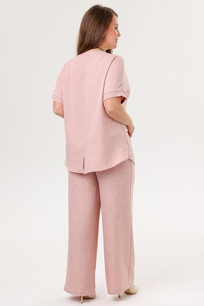 Брюки женские 121/23/Пудровый фото 3