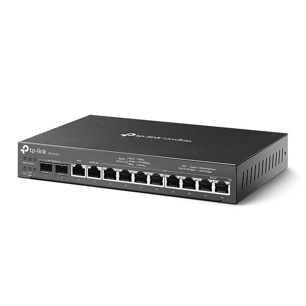 ER7212PC Гигабитный VPN-маршрутизатор Omada с портами PoE+ и контроллером фото 3