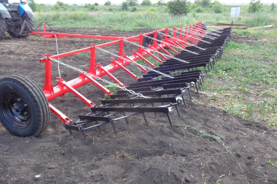 Борона зубовая односледная БЗУ-12 фото 3