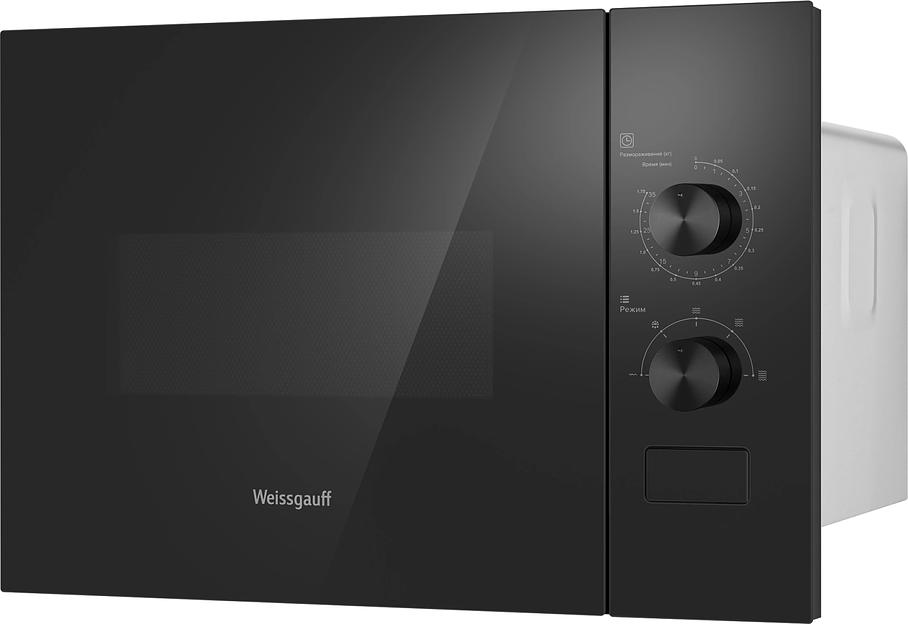 Микроволновая печь Weissgauff HMT-456 20л. 600Вт черный (встраиваемая) фото 3
